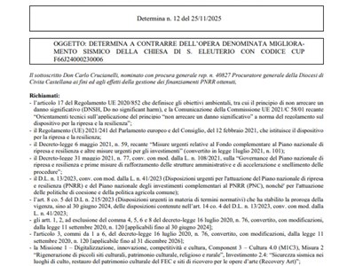 Determina n.12 - PNRR